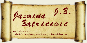 Jasmina Batrićević vizit kartica